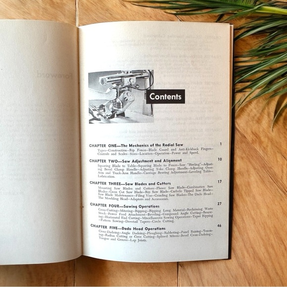 VINTAGE 1966 “Getting the Most Out of Your Radial Saw” Deltacraft Manual - Picture 8 of 11